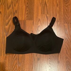 Mom Cozy black nursing bra. Size 3XL